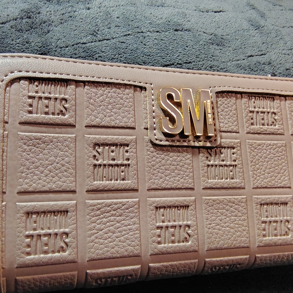 Steve Madden Tan Clutch